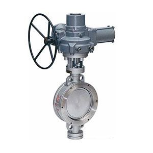 DT973H電動對夾式彈性金屬硬密封蝶閥