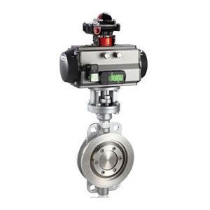 氣動(dòng)法蘭蝶閥